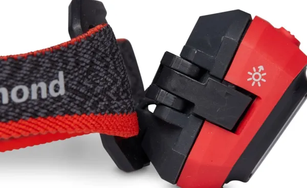 Black Diamond Storm 450 Headlamp vedenkestävä otsalamppu, punainen/musta| Otsalamput