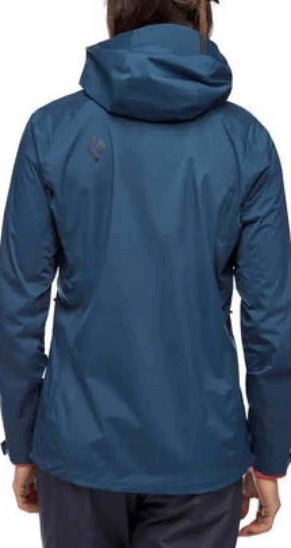 Black Diamond Stormline Stretch naisten kuoritakki, musta| Sadevaatteet