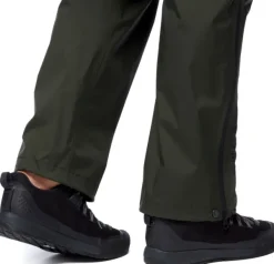 Black Diamond Stormline Stretch Full Zip sadehousut, musta| Retkeilyhousut