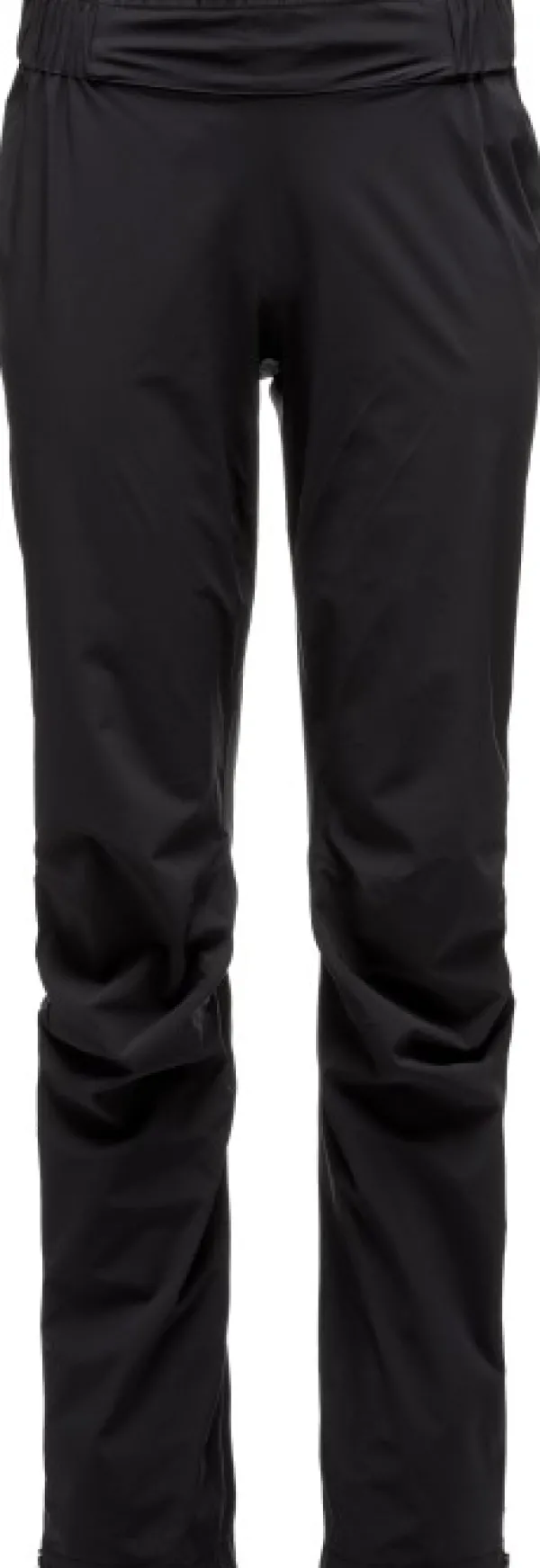 Black Diamond Sadevaatteet^Stormline Stretch Rain Pants naisten kuorihousut, musta
