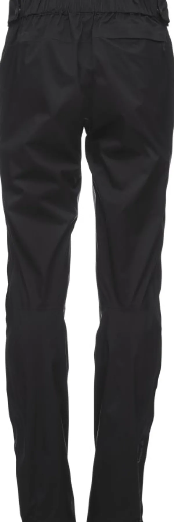 Black Diamond Polvihousut^Stormline Stretch Full Zip naisten sadehousut, musta