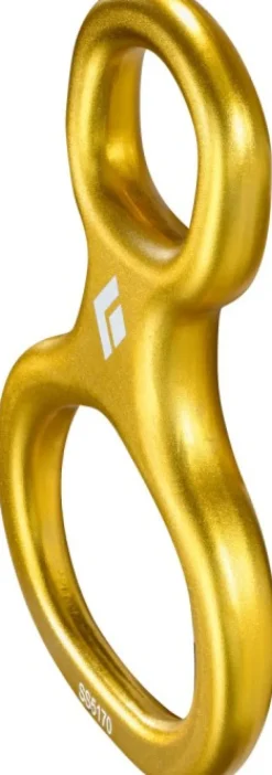 Black Diamond Kiipeilyvarusteet^Super 8 laskeutumiskahdeksikko, keltainen