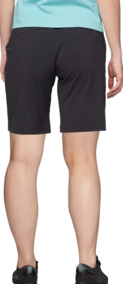 Black Diamond Shortsit^Valley naisten shortsit, musta