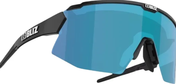 Bliz Breeze Matt Black + Brown w Blue Multi + Spare lens Orange urheilulasit| Aurinkolasit
