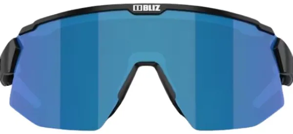 Bliz Breeze Matt Black + Brown w Blue Multi + Spare lens Orange urheilulasit| Aurinkolasit