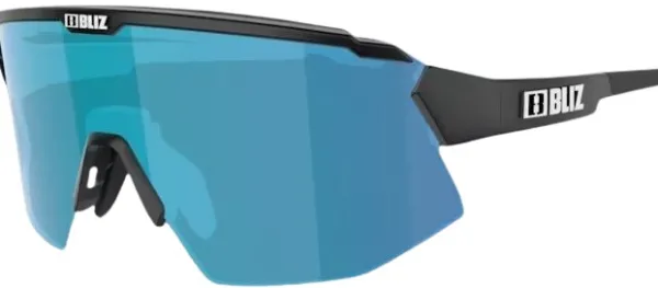 Bliz Breeze Matt Black + Brown w Blue Multi + Spare lens Orange urheilulasit| Aurinkolasit