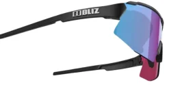 Bliz Breeze Matt Black + Violet w Blue Multi + Spare lens: Brown w Silver Mirror urheilulasit| Aurinkolasit