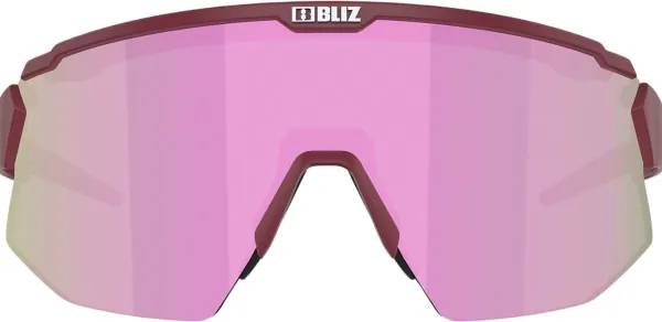 Bliz Breeze Small Matt Burgundy + Brown w Rose Multi + Spare lens Pink urheilulasit| Aurinkolasit