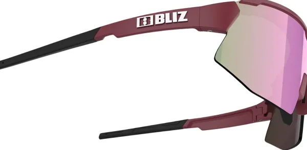 Bliz Breeze Small Matt Burgundy + Brown w Rose Multi + Spare lens Pink urheilulasit| Aurinkolasit