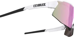 Bliz Aurinkolasit^Breeze Small Matt White + Brown w Rose Multi + Spare lens Clear urheilulasit