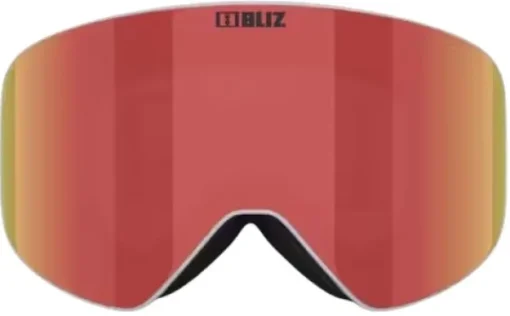 Bliz Suojalasit Ja Laskettelukypärät^Flow Matt Light Grey with Brown W Red Multi + Pink Spare lens laskettelulasit
