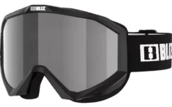 Bliz Liner laskettelulasit, Black/White Logo/Orange & Silver Mirror| Suojalasit Ja Laskettelukypärät