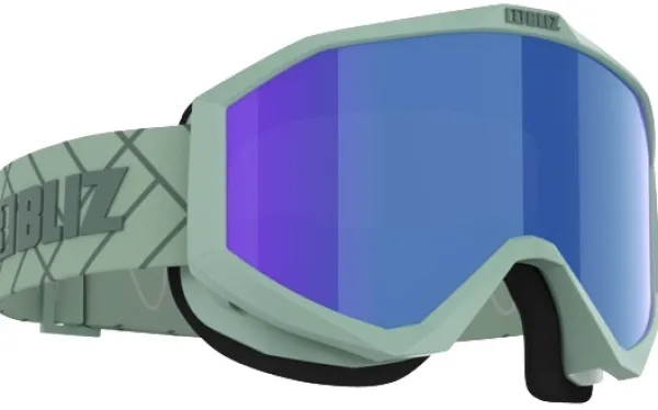 Bliz Suojalasit Ja Laskettelukypärät^Liner laskettelulasit, Matt Green/Dark Green Logo/Brown Blue