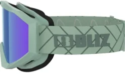 Bliz Suojalasit Ja Laskettelukypärät^Liner laskettelulasit, Matt Green/Dark Green Logo/Brown Blue