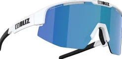 Bliz Matrix Matt White Nano Optics Photochromic Brown w Blue Multi| Aurinkolasit