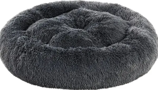 Brava Koiranpedit^Fluffy Calming Bed Dark Grey M