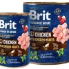 Brit Premium by Nature Chicken with Hearts märkäruoka, 400g| Koiran Märkäruoka