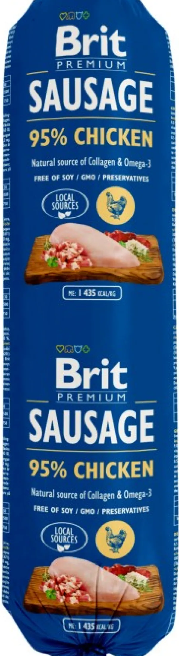 Brit Premium Chicken -koiranmakkara 800 g| Koiranmakkarat