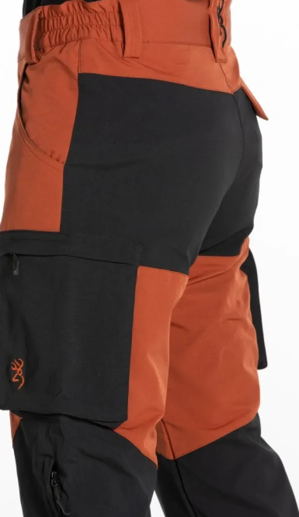 Browning Javelin Pant reisitaskuhousut, punaruskea| Retkeilyhousut