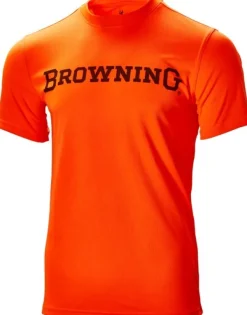 Browning Koiranohjaajan Vaatteet^Teamspirit t-paita, huomio-oranssi