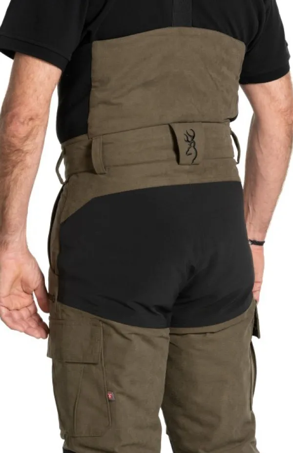 Browning XPO PRO Bib RF metsästyshousut, tummanvihreä| Metsästyshousut/Vedenpitävät Metsästyshousut