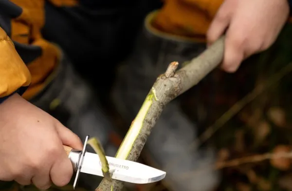 Brusletto Puukot^Speider Rounded Tip Small