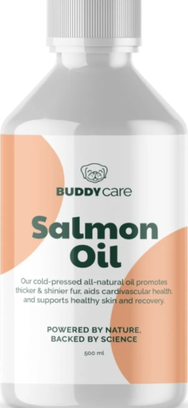 Buddy Care Salmon Oil lohiöljy, 500ml| Ravintolisät/Iho Ja Lihakset