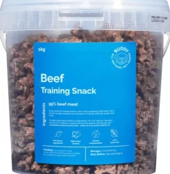 Buddy  Beef Training Snackn koiran makupalat, 1 kg| Makupalat
