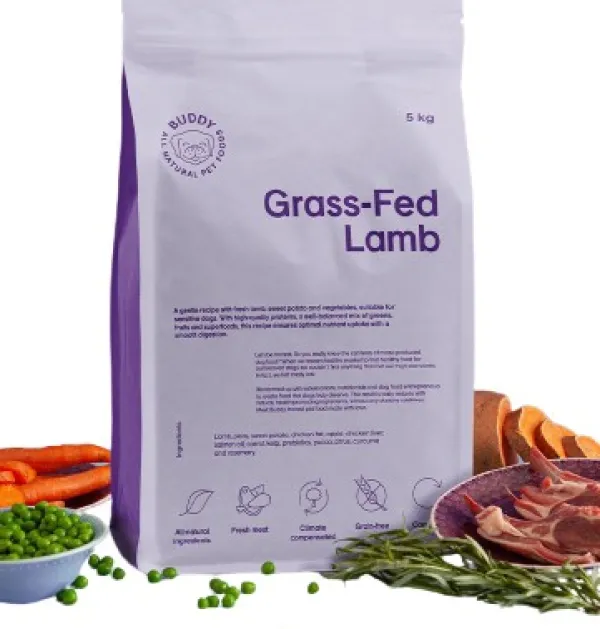 Buddy Koiran Kuivaruoka^ Grass-Fed Lamb kuivaruoka, 5 kg