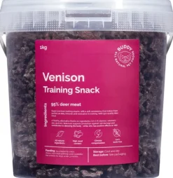 Buddy  Venison Training Snack makupala, 1 kg| Makupalat