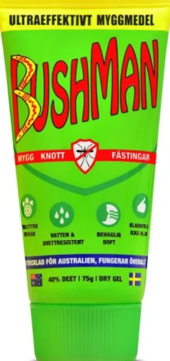 Bushman Drygel 75ml| Hyönteisiä Vastaan