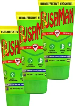 Bushman Hyönteisiä Vastaan^Drygel 75ml 3-pack