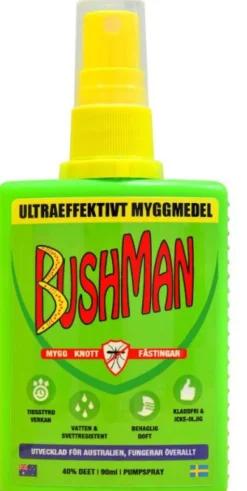 Bushman Pumpspray 90ml| Hyönteisiä Vastaan