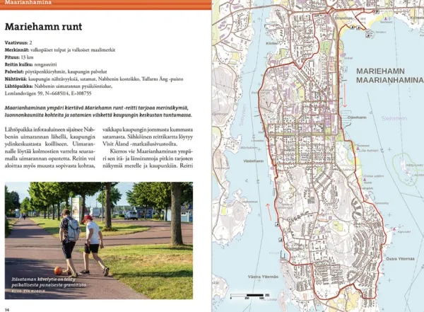 Calazo Kirjat Ja Kartat^Ahvenanmaan retkeilyopas