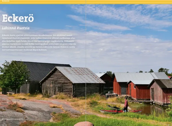 Calazo Kirjat Ja Kartat^Ahvenanmaan retkeilyopas