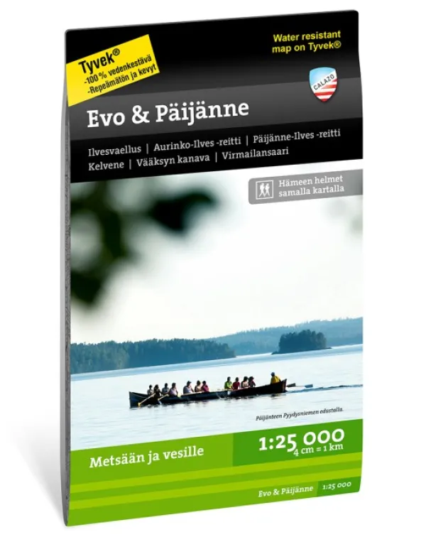 Calazo Evo & Päijänne 1:25 000| Kirjat Ja Kartat
