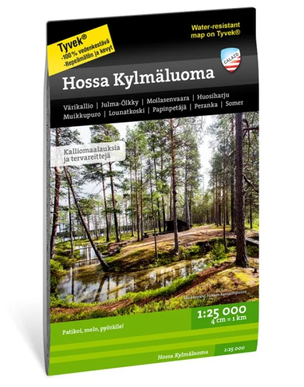 Calazo Hossa Kylmäluoma 1:25 000| Kirjat Ja Kartat
