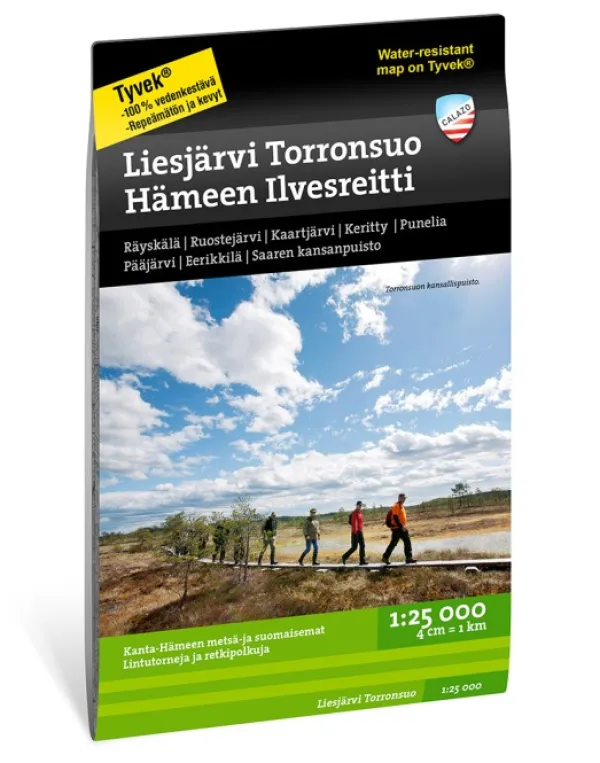 Calazo Liesjärvi Torronsuo Hämeen 1:25 000| Kirjat Ja Kartat
