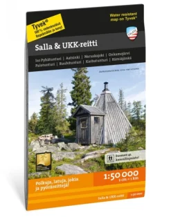 Calazo Salla & UKK-reitti 1:50 000| Kirjat Ja Kartat