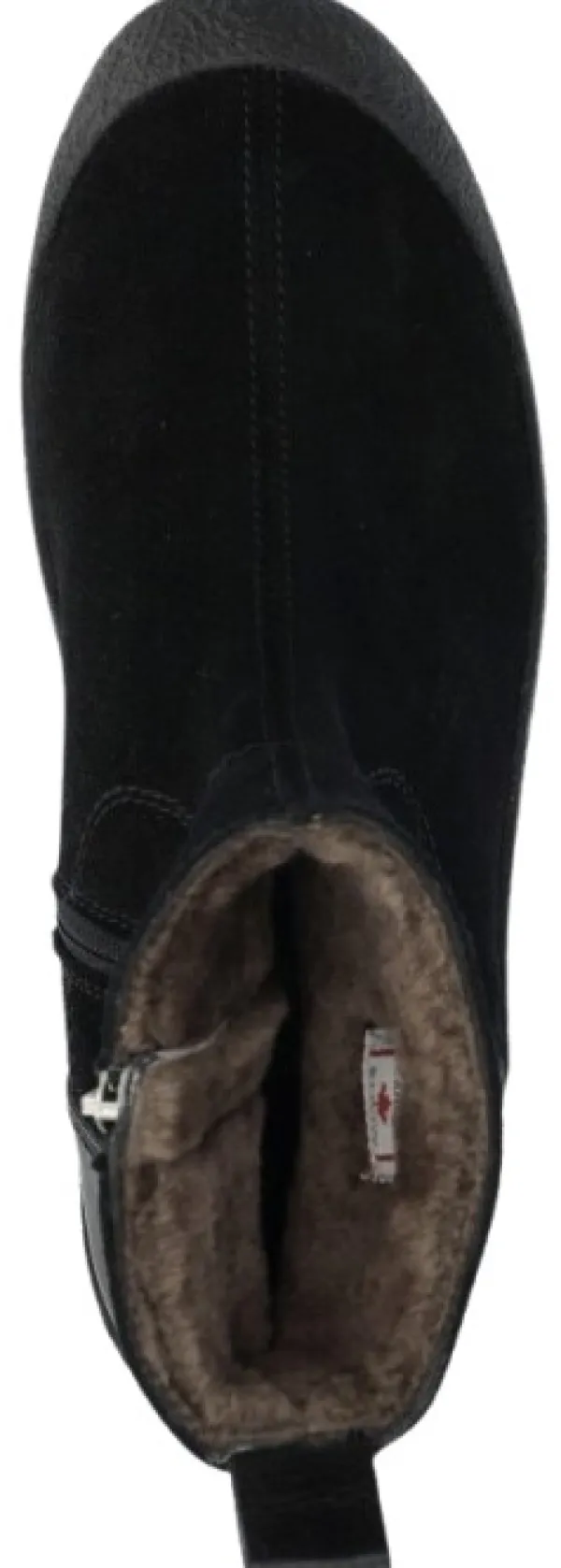 Canada Snow Nastakengät^M's Quebec Leather Heel Black