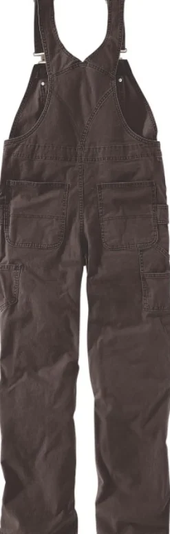 Carhartt Workwear Vapaa-ajan Housut^Carhartt Crawford Bib Overall naisten haalari, tummanruskea