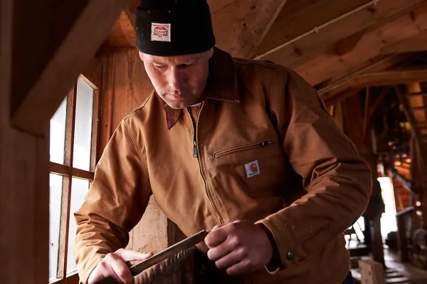 Carhartt Workwear Ulkoilutakit^Carhartt Duck Detroit Jacket takki, Carhartt® Brown