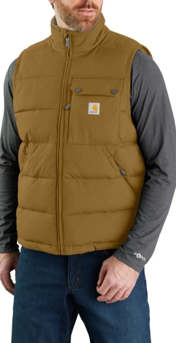 Carhartt Workwear Liivit^Carhartt Loose Fit Midweight Insulated Vest vuorillinen liivi, ruskea
