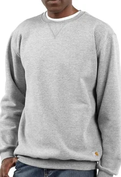 Carhartt Workwear Pitkähihaiset Paidat^Carhartt Midweight Crewneck Sweatshirt pusero, Heather Grey