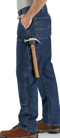 Carhartt Workwear Retkeilyhousut^Carhartt M's Double-Front Logger Jean Canal