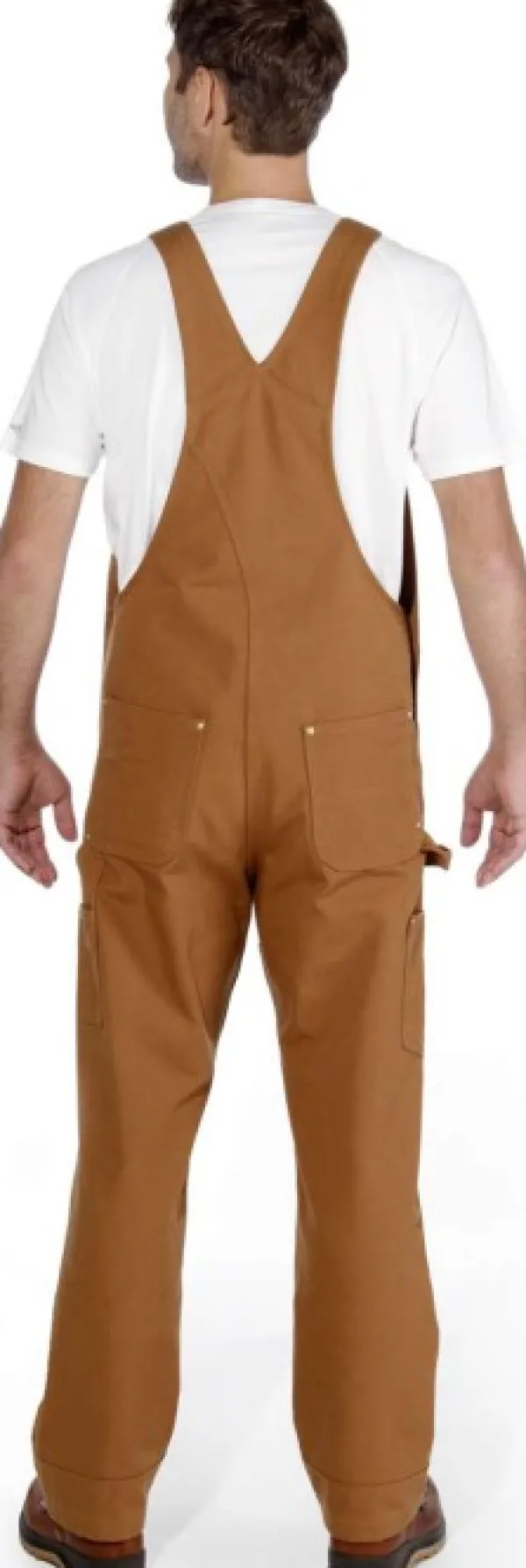 Carhartt Workwear Carhartt M's Duck Bib Overall Carhartt® Brown| Vapaa-ajan Housut