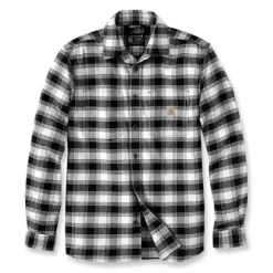 Carhartt Workwear Carhartt M's Flannel L/S Plaid Shirt Malt| Flanelli- Ja Kauluspaidat
