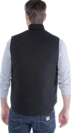 Carhartt Workwear Carhartt M's Insulated Rib Collar liivi Carhartt® musta| Liivit