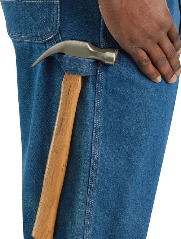 Carhartt Workwear Vapaa-ajan Housut^Carhartt M's Loose Fit Denim Bib Overall Darkstone