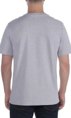 Carhartt Workwear Carhartt Non-Pocket Short Sleeve t-paita, harmaa| T-paidat Ja Pikeepaidat